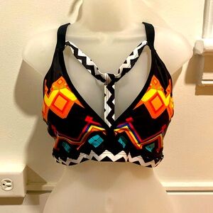 Aztec Geometroc Party Bikini top